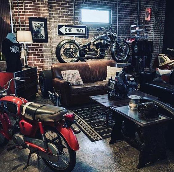 cool-man-cave-decor-with-motorbike-collection